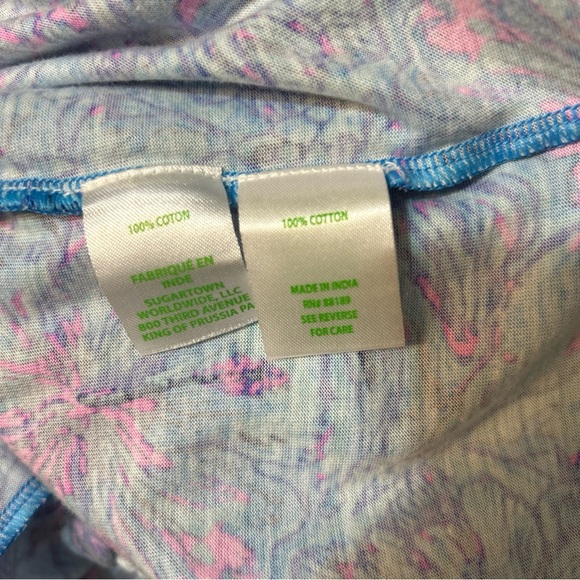 Lilly Pulitzer Blue and Pink Floral Mini Dress - Picture 7 of 10